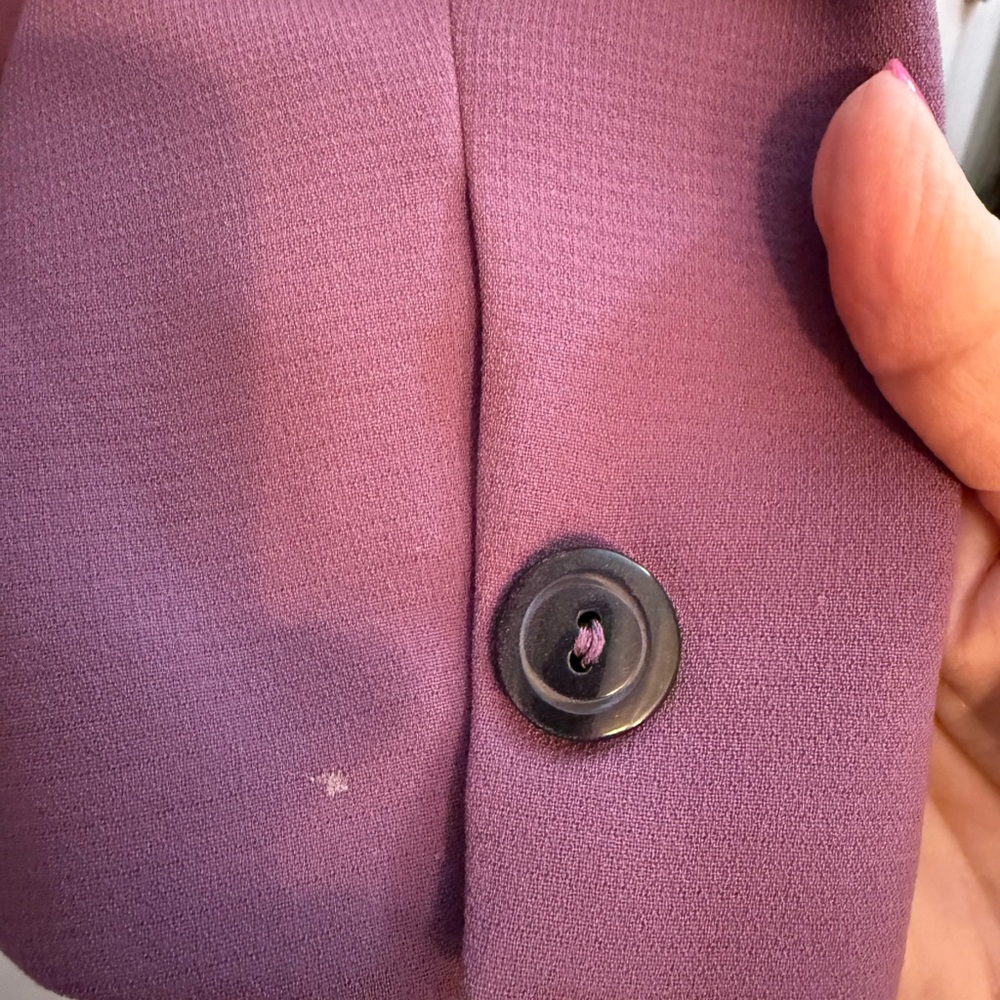 Larry Levine Mauve Blazer and Skirt Set - Picture 8 of 8